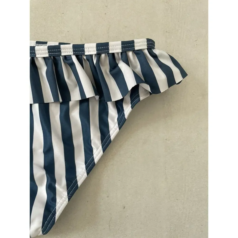 Kiddy Flowers Swim Bikini Bottom Ruffled Hamptons Kenny Flowers